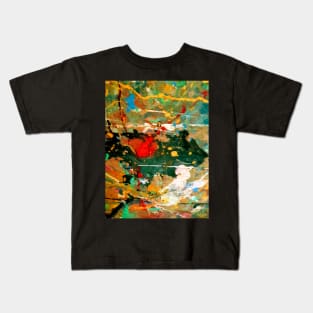 Perception in Yellow by Avril Thomas - Adelaide Artist. Kids T-Shirt